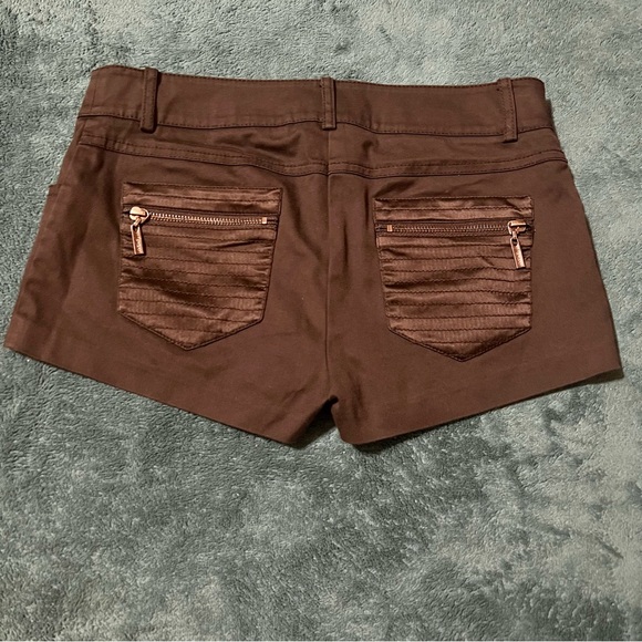 Guess Marciano Black Shorts Women's Size:4 - Picture 4 of 5